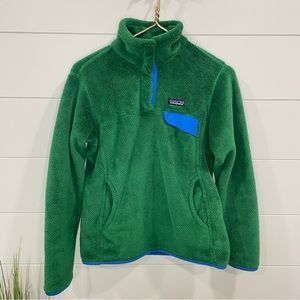 Patagonia Women's Re-Tool Snap Fleece Pullover Size Medium